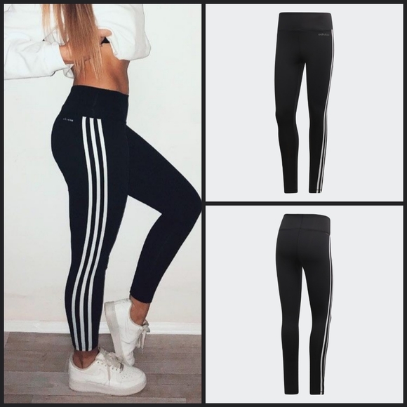 adidas Pants - ❌SOLD❌Adidas high rise 3 stripe leggings
